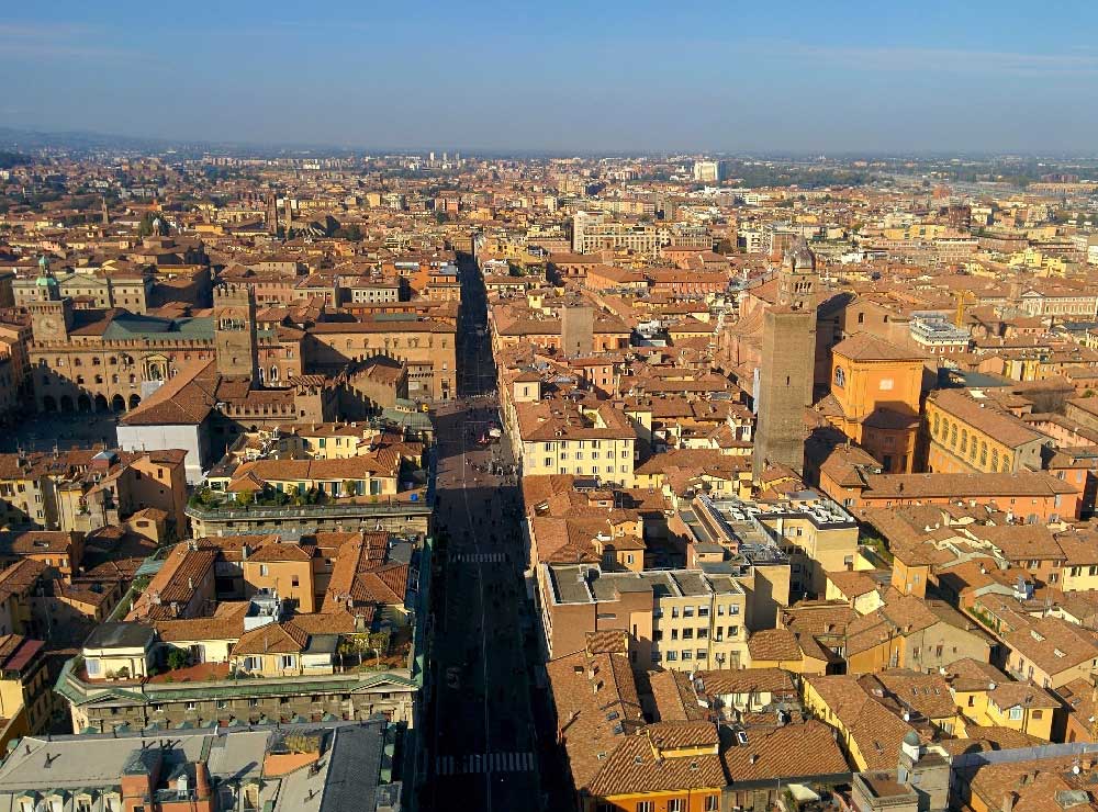 Panorama Bologna Italy