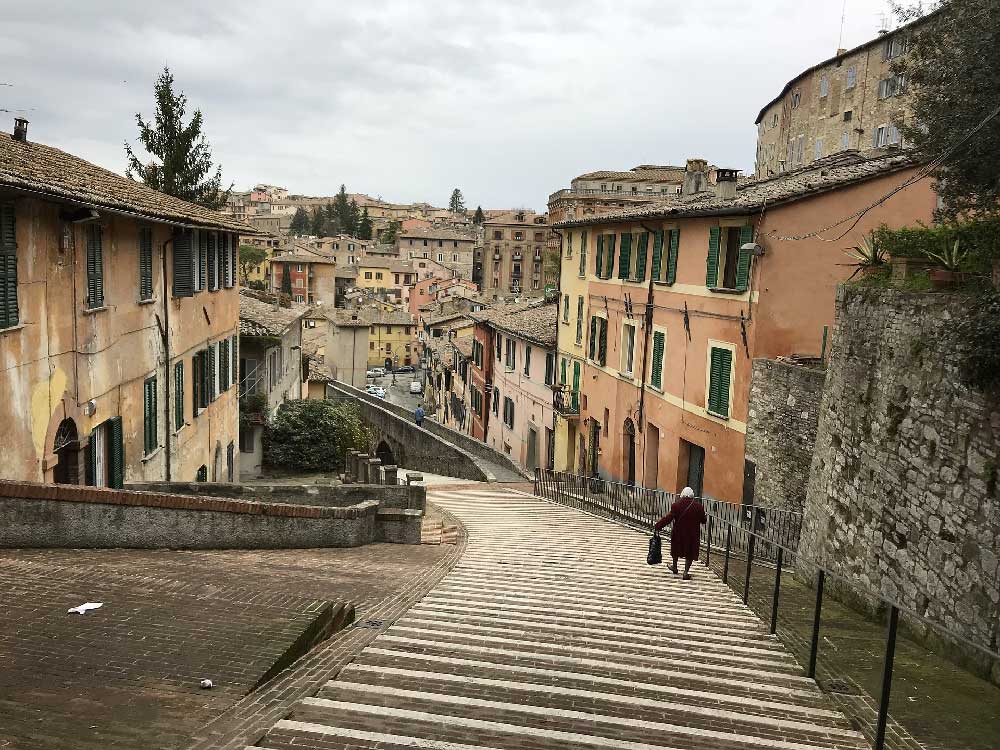 Stairs Perugia Umbria